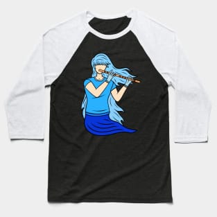 Flutist girl Baseball T-Shirt